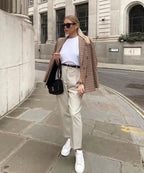 R&B | Klassischer Karierter Blazer