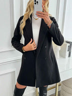R&B | Eleganter Blazer Mantel mit Doppelknöpfen