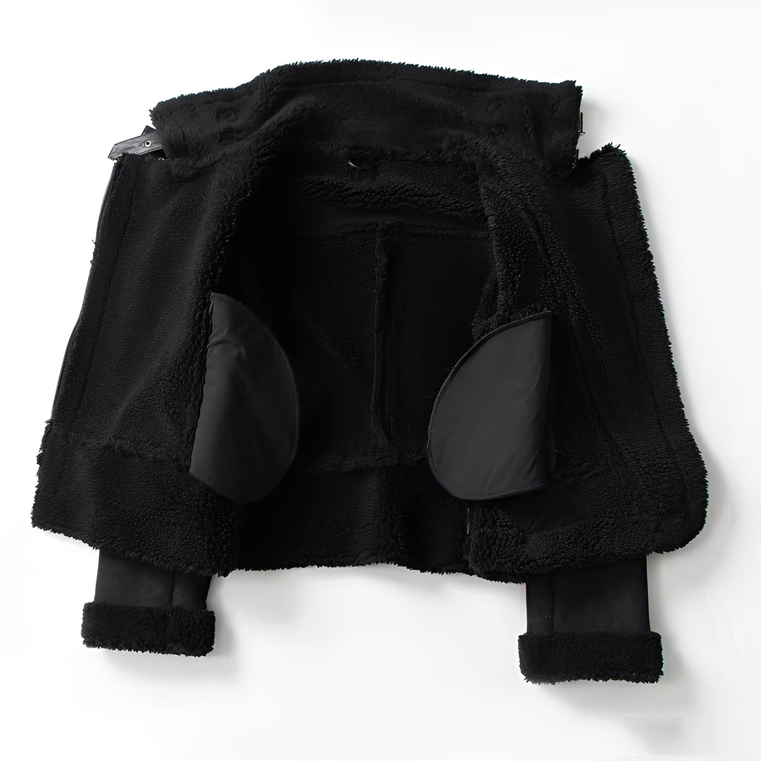 R&B | Warme, weiche Lederjacke für Frauen