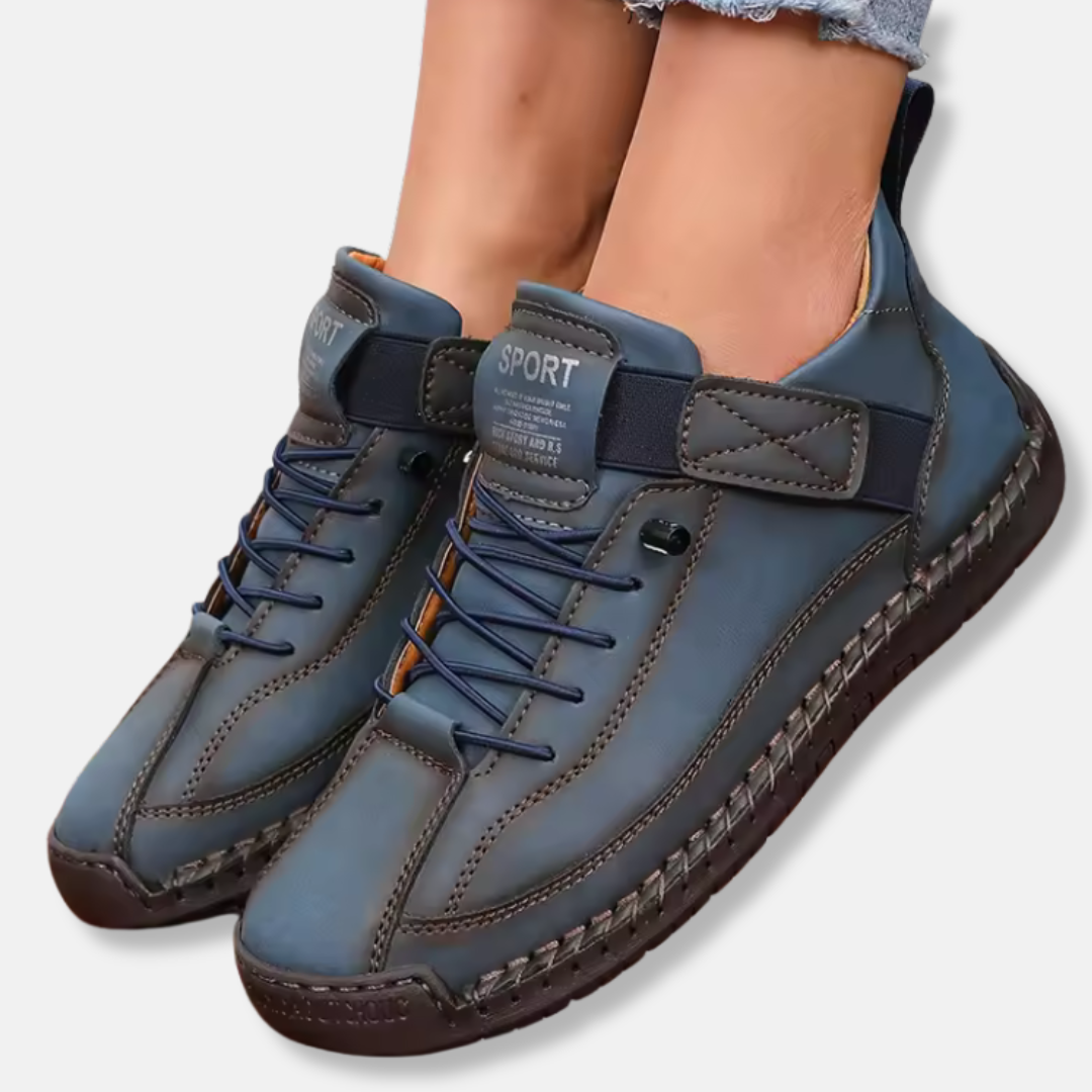 R&B | Stiefel Bis Zur Mitte Der Waden – Schnürung – Wasserabweisend – Rutschfeste Sohle – Lässige Passform