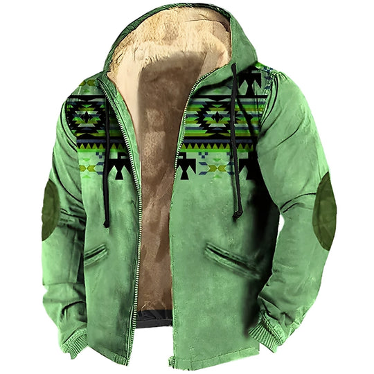 R&B | Kapuzenjacke im Tribal-Stil für Herren