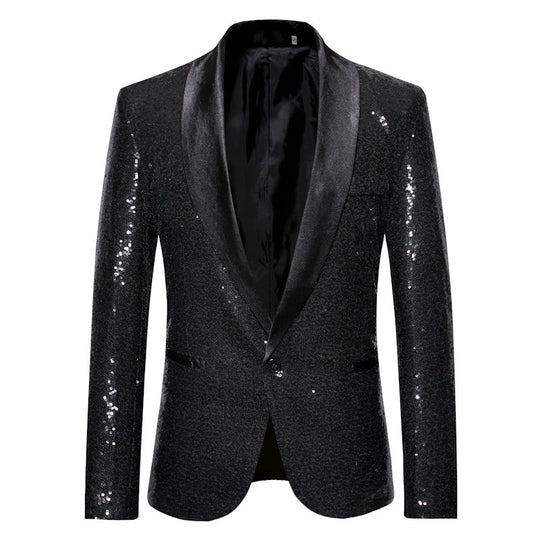 R&B | Stilvoller Pailletten-Blazer für Herren