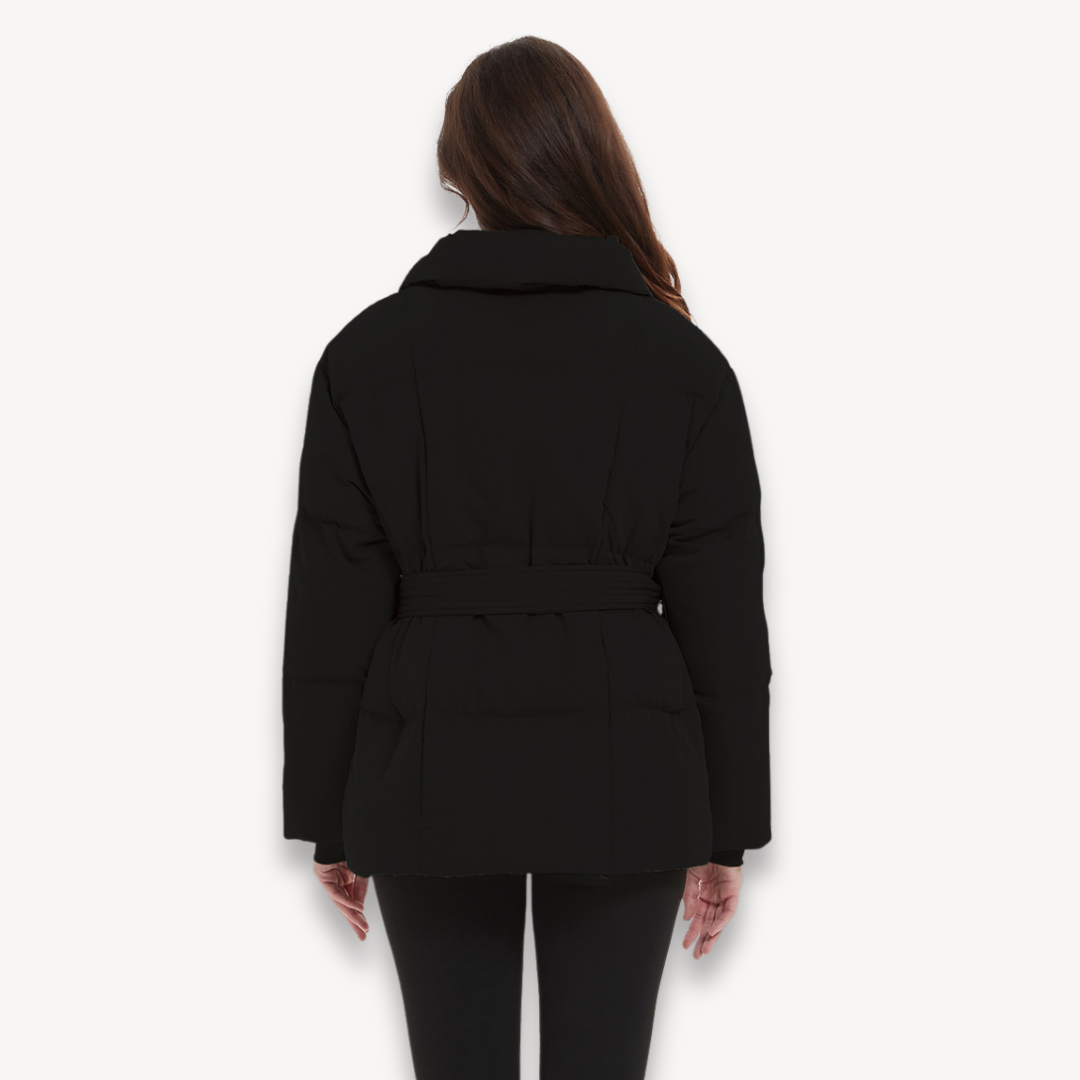 R&B | Gurtelter Stepp-Pufferjacke für Frauen