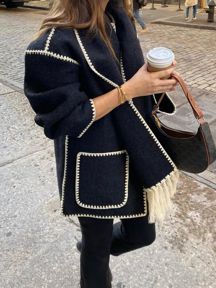 R&B | Jacke mit Schal