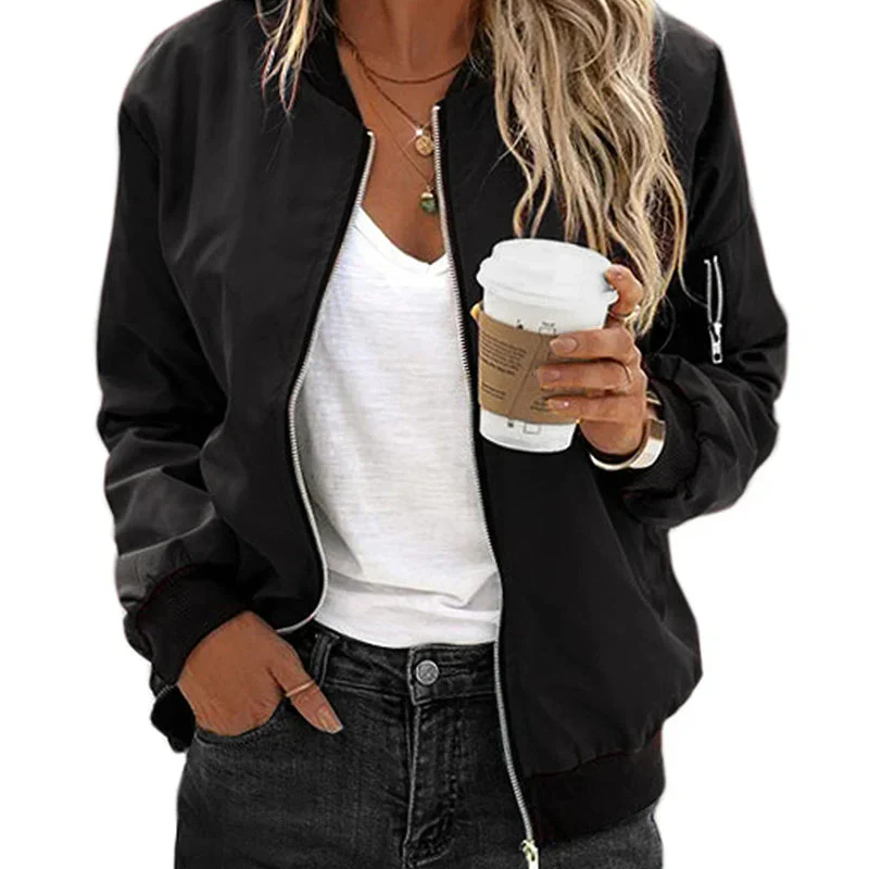 R&B | Bomberjacke für Damen – Stylisch & Praktisch mit Reißverschluss - Damenjacke