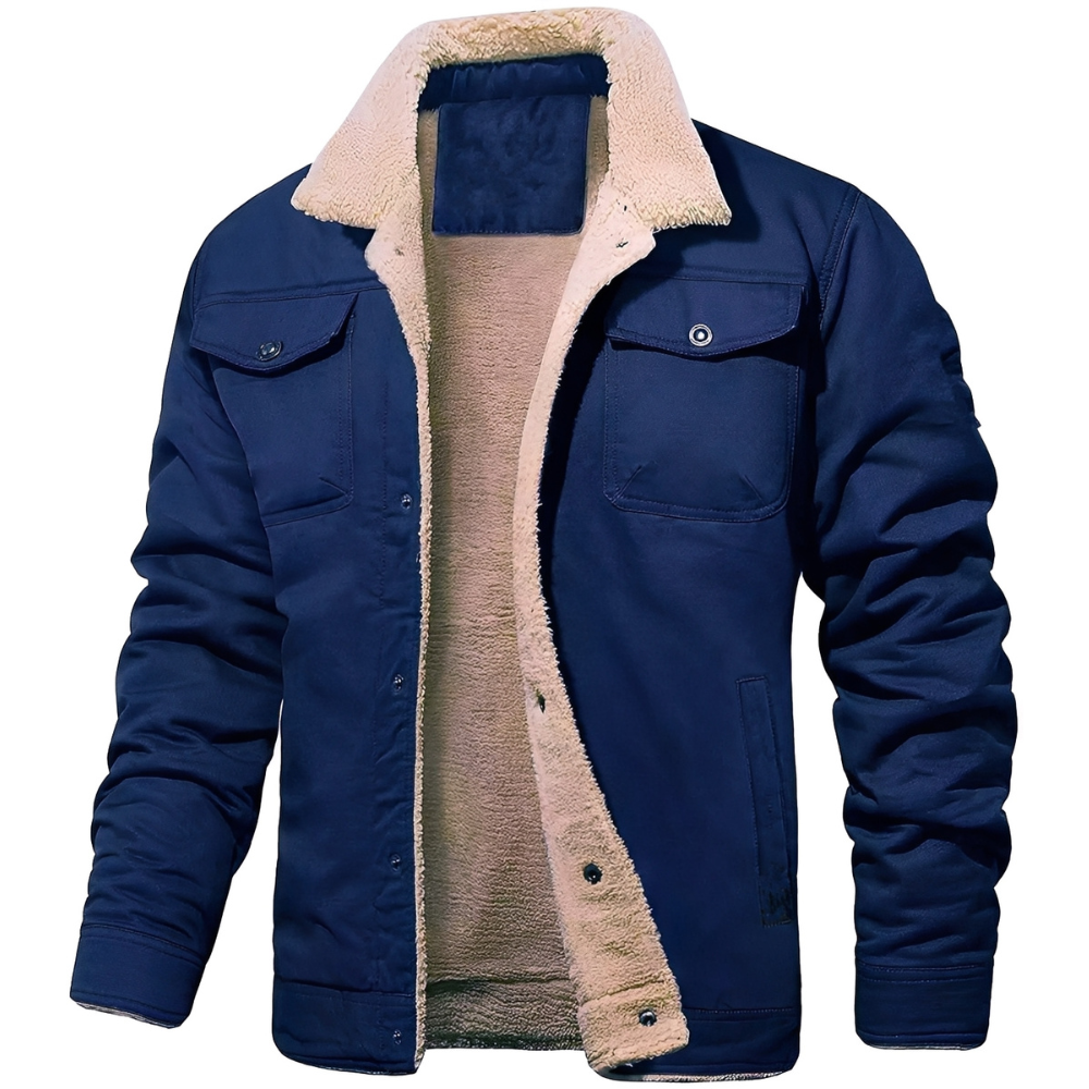 R&B | Freizeit, warm gefütterte Jacke für Männer