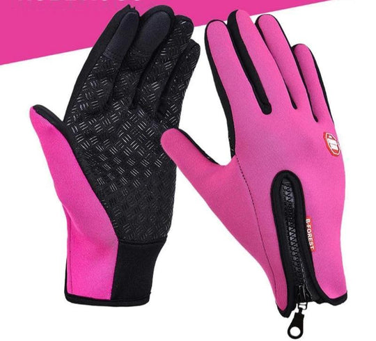 R&B - Winddichte Touchscreens Thermohandschuhe, (2er-Pack)
