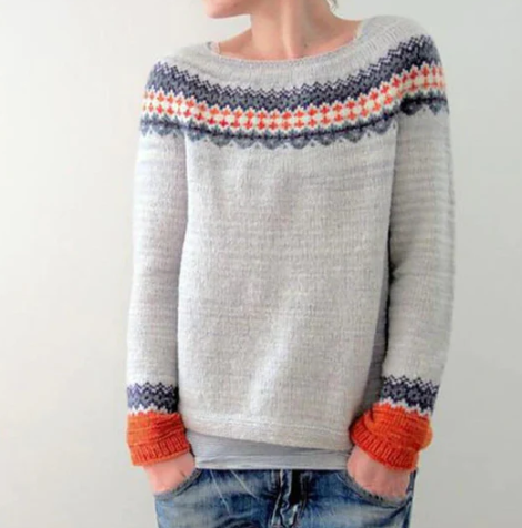 R&B | Damen-Retro-Pullover