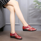 Zeitlose Komfort-Ledersandalen R&B