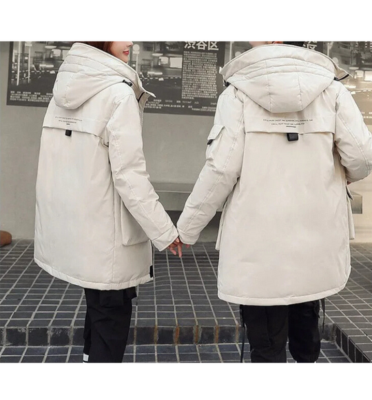 R&B | delige winterparka set - isolierte Jacke mit Kapuze für Damen