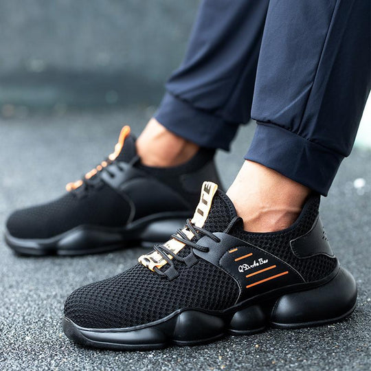 Licht Arbeit Sicherheitsschuhe Punktion Beweis Anti-smashing Indestructible schuhe R&B