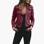 R&B | Bikerjacke Kurzjacke für Freizeit und Alltag - Modischer Streetstyle-Look