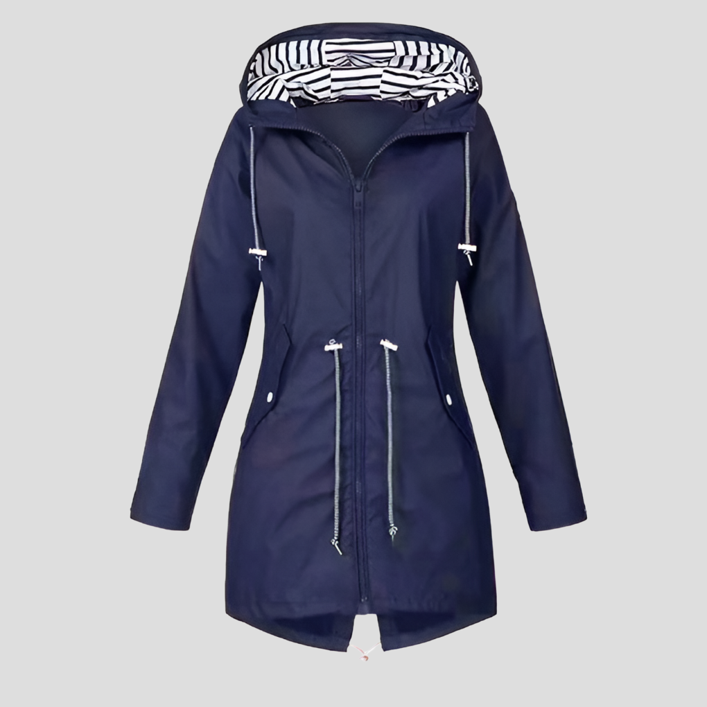 R&B | Wasserdichte Damenjacke mit Kapuze