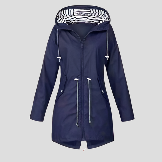 R&B | Wasserdichte Damenjacke mit Kapuze
