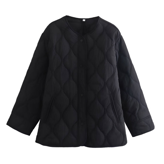 R&B | Stylische, lockere, einreihige Jacke für Frauen