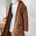 R&B | Winter Steppmantel für Frauen Warm