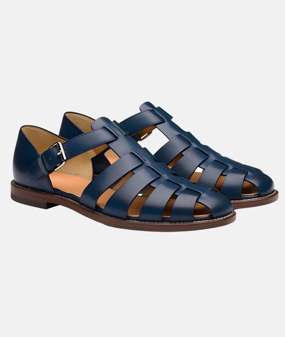 Modische Sandalen mit Riemen und einem eleganten Schnitt