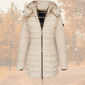 R&B | Wattierte Winterjacke mit Kapuze