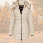 R&B | Wattierte Winterjacke mit Kapuze