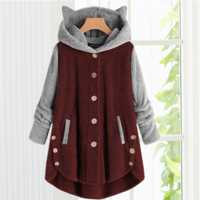 R&B | Strickjacke mit Katzenohren