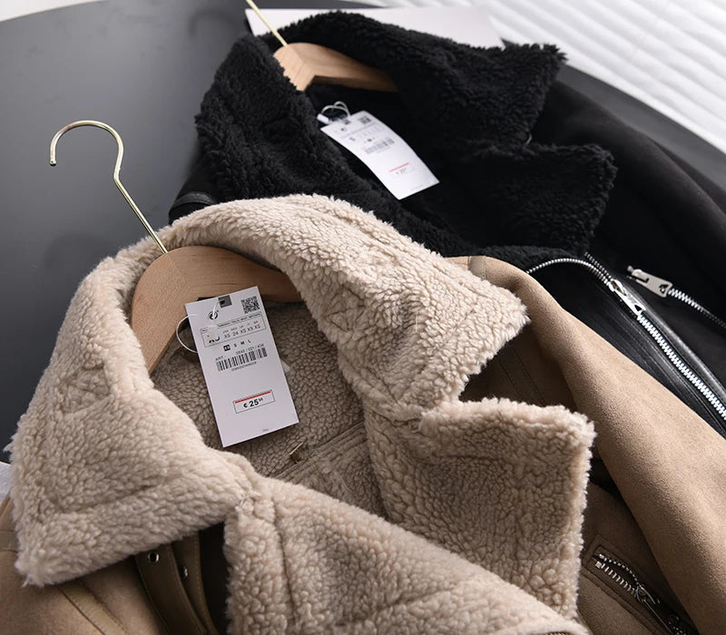 R&B | Wildleder Winterjacke - Warm & Stilvoll