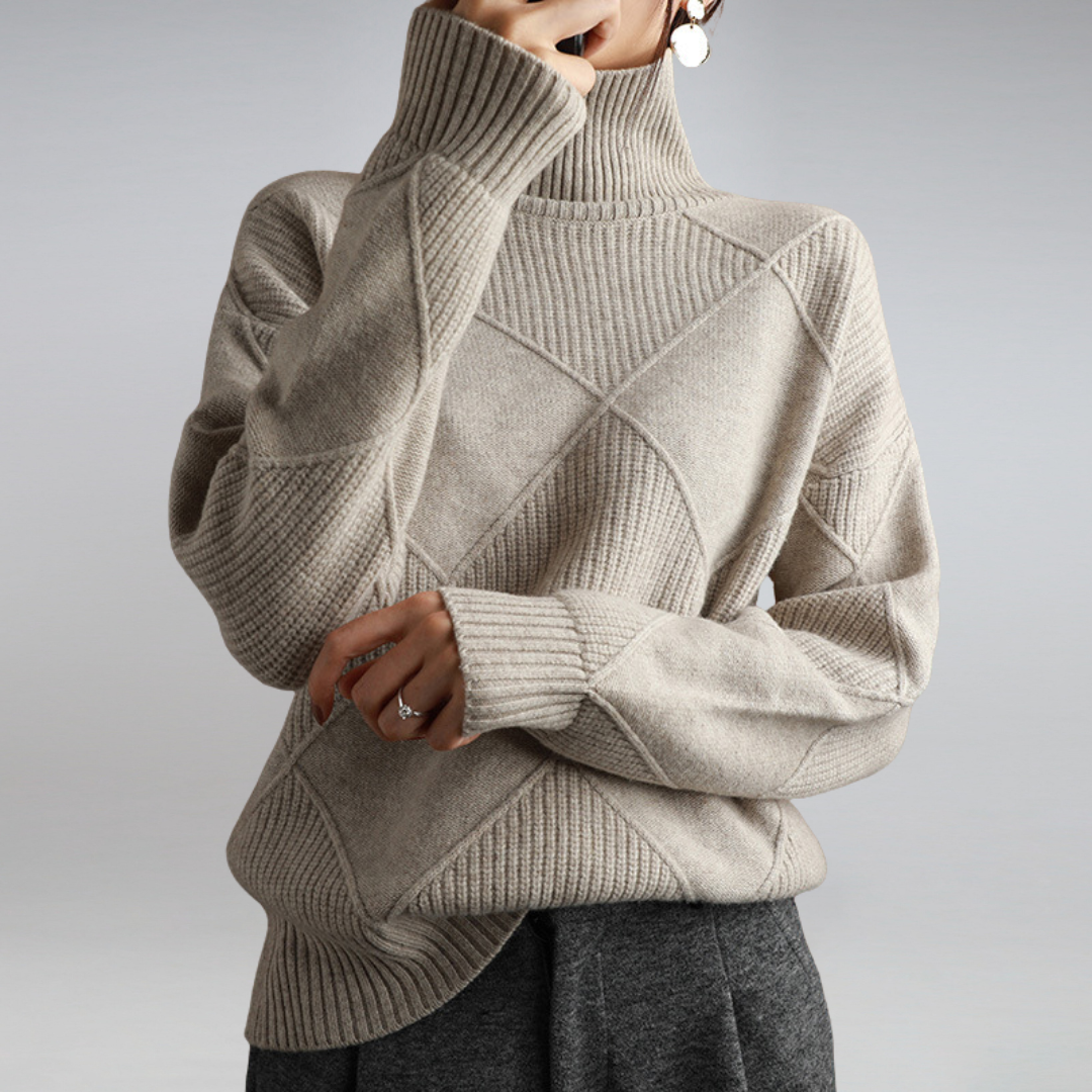R&B | Damen Rollkragenpullover