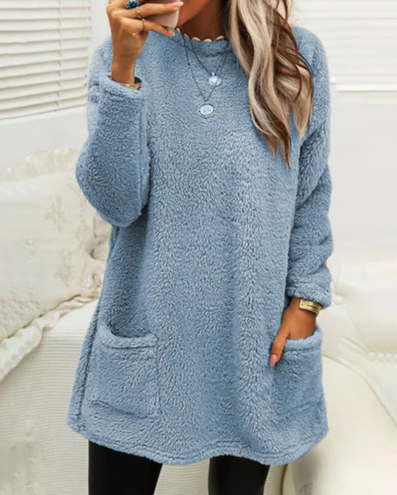 R&B | Pull Warm für Frauen Lang