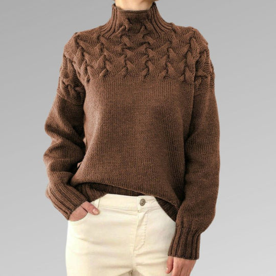 R&B | Eleganter und Warmer Rollkragenpullover