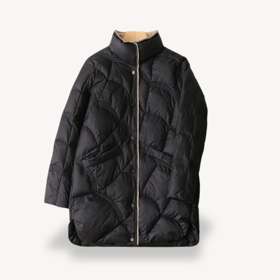 R&B | Gestepptes Daunen-Pufferjacke Damen