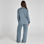 R&B | Damen Loungewear Satz mit Weiten Hosen