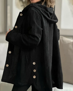 R&B | Damen Freizeit Cordjacke Mit Kapuze