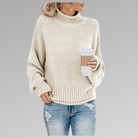 R&B | Rollkragenpullover Lässiger Moderner Stil Ideal für den Winter