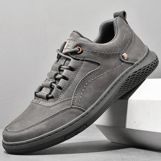 Exklusive Ledersneaker mit Schnürung R&B