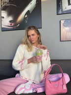 R&B | Gemütlicher Strickpullover mit Kontrastierenden Details