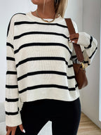 R&B | Gestreifter Pullover