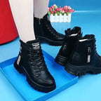 R&B | Damen High Top Leder Martin Stiefel