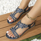 Boho-Charmante Orthopädische Sandalen
