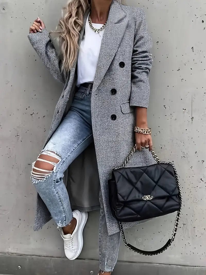 R&B | Trenchcoat Klassisch Zeitlos Stil Ideal für den Winter