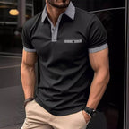R&B | Farblich passendes POLO-Shirt mit Knöpfen
