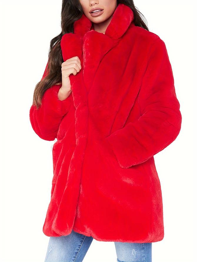 R&B - Stilvolle und Bequeme Fluffy Warme Winterjacke Für Frauen