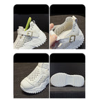 Atmungsaktive Sommer-Schuhe für Damen mit dicken Sohlen R&B R&B