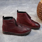 R&B | Damen Echtes Leder Rutschfeste Stiefeletten