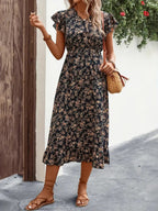 R&B | Lässiges schlankes Kleid