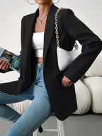 R&B | Reverskragen Langarm Blazer