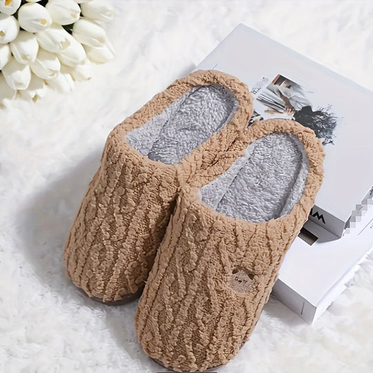 Kuschelhausschuhe Mit Strickmuster Bella R&B