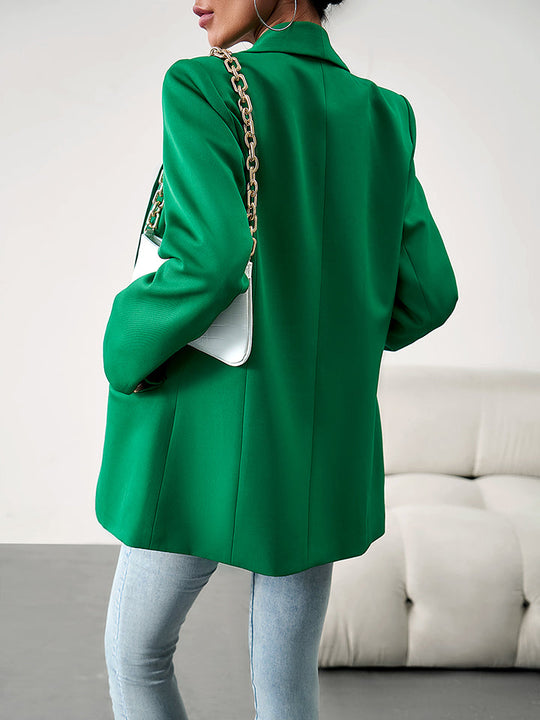 R&B | Reverskragen Langarm Blazer