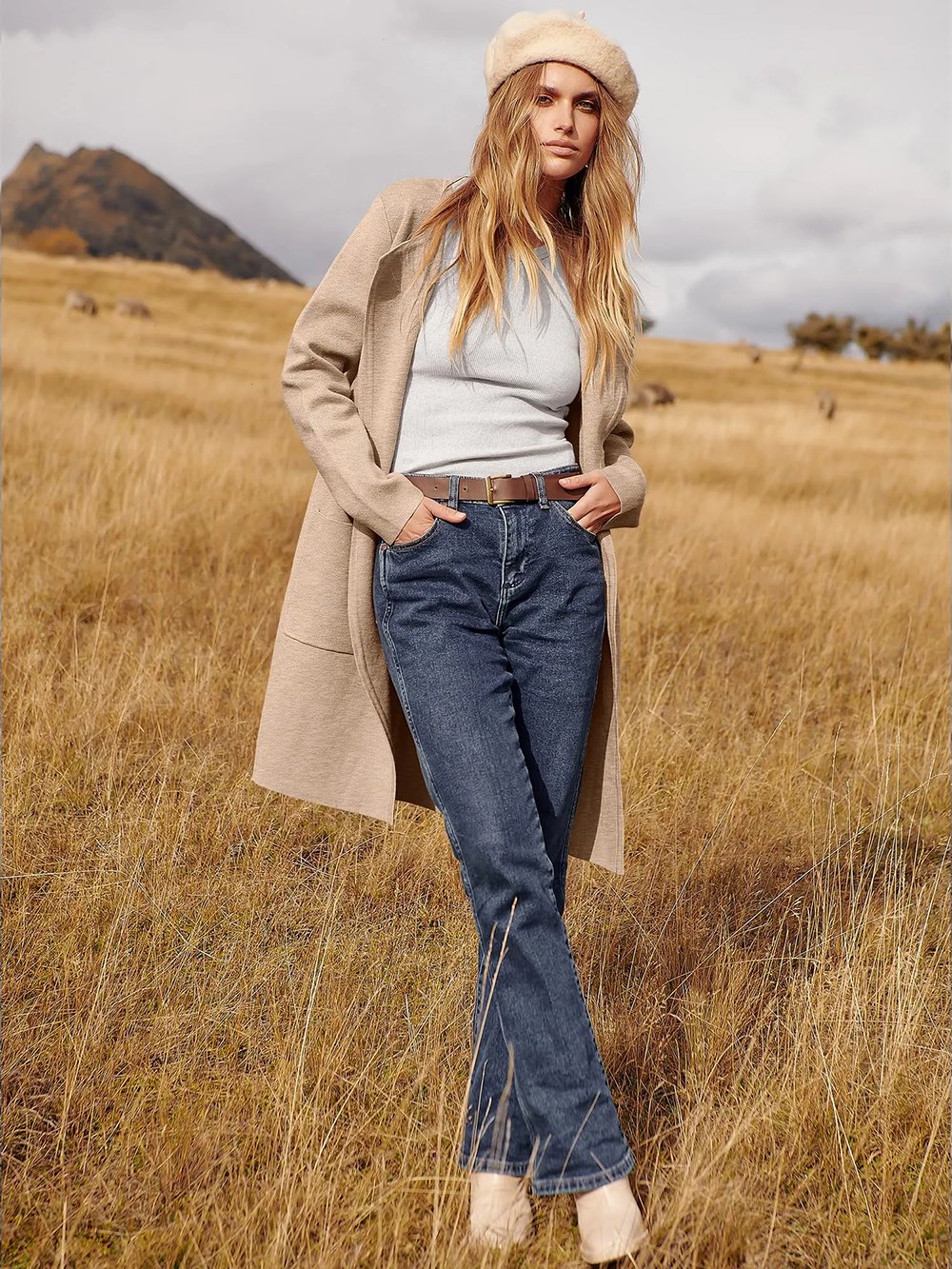 R&B | Neue Stilvolle Jacke mit Revers