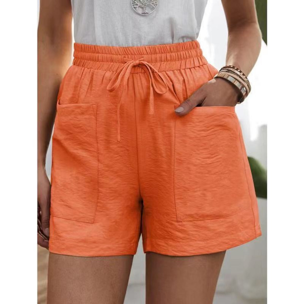 R&B | Lässige Shorts aus Leinen