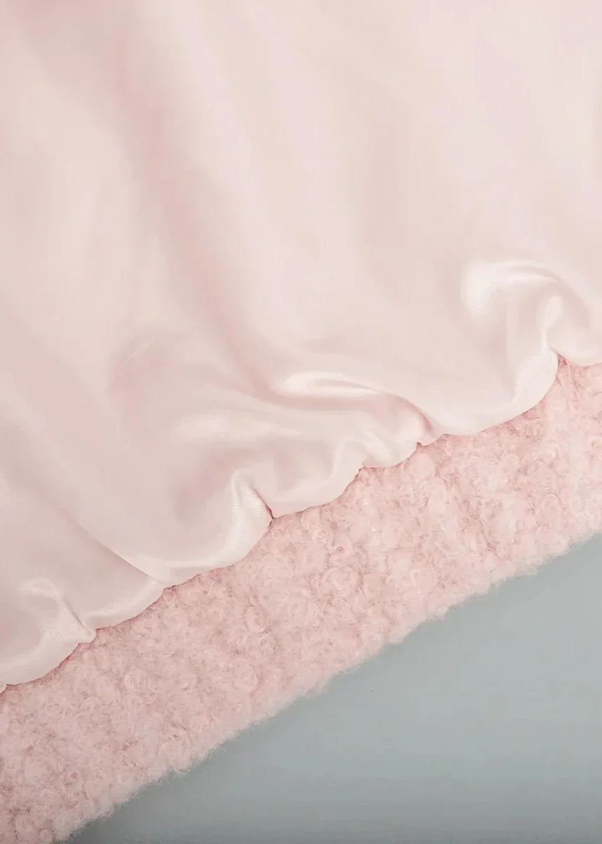 R&B | Rosa Drop Shoulder Stehkragenjacke