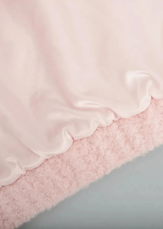 R&B | Rosa Drop Shoulder Stehkragenjacke
